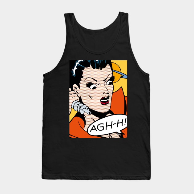 Planet Comics 20 Tank Top by Vintage Comics